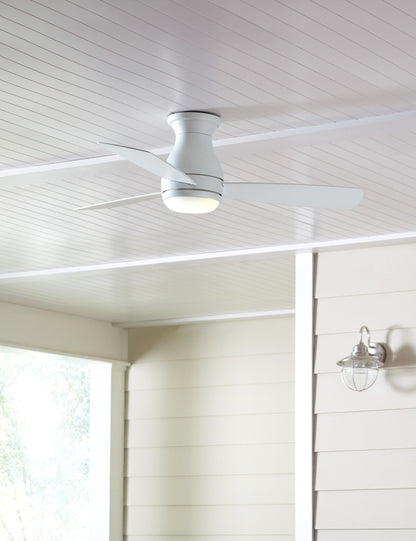 Vega Ceiling Fan + Light ceiling fan front view