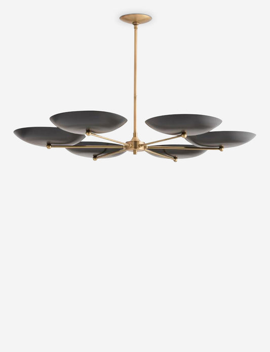 Griffith Chandelier dining room light front view