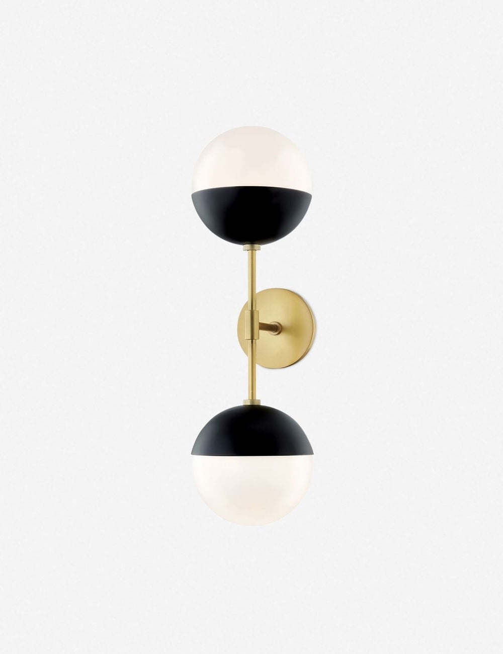 Lilu 2-Light Sconce bedroom wall light front view