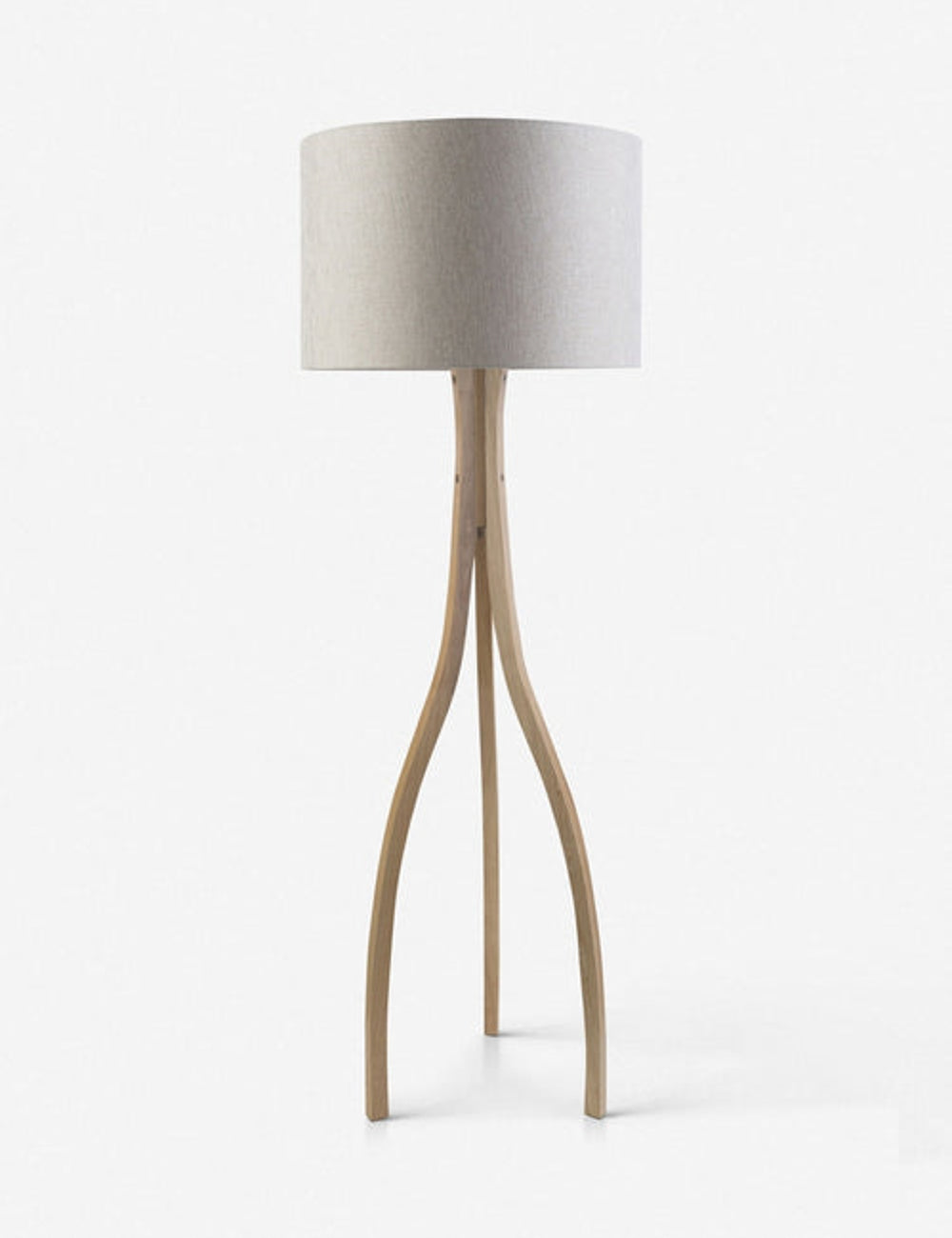 Lewis Wishbone Floor Lamp living room floor lamp front view