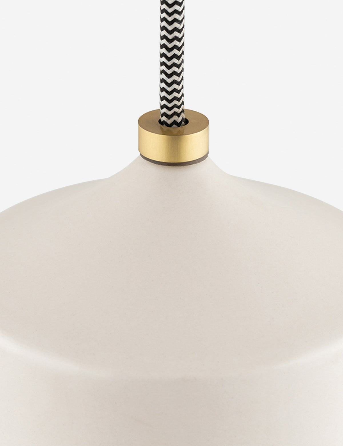 Neda Pendant Light matte white finish product view 3