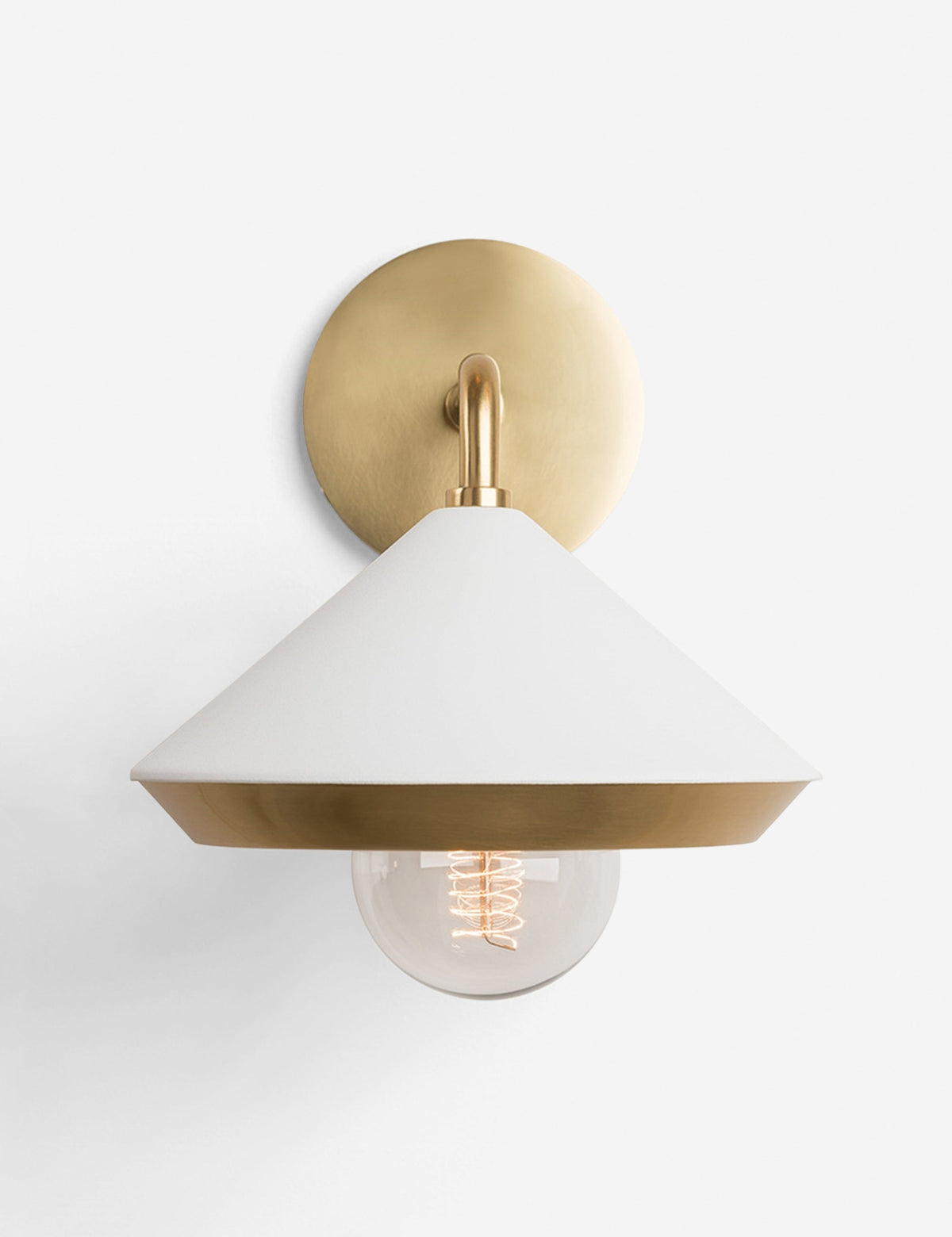 Paola Sconce white finish product view 3