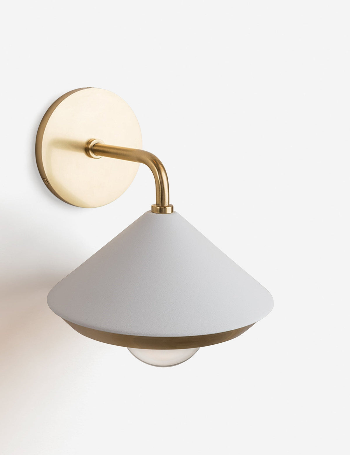 Paola Sconce white finish product view 4