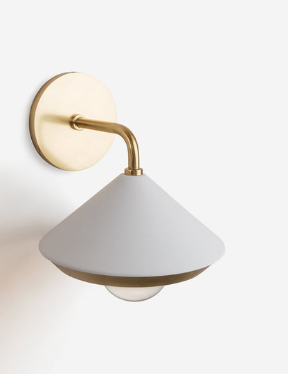 Paola Sconce white finish product view 4