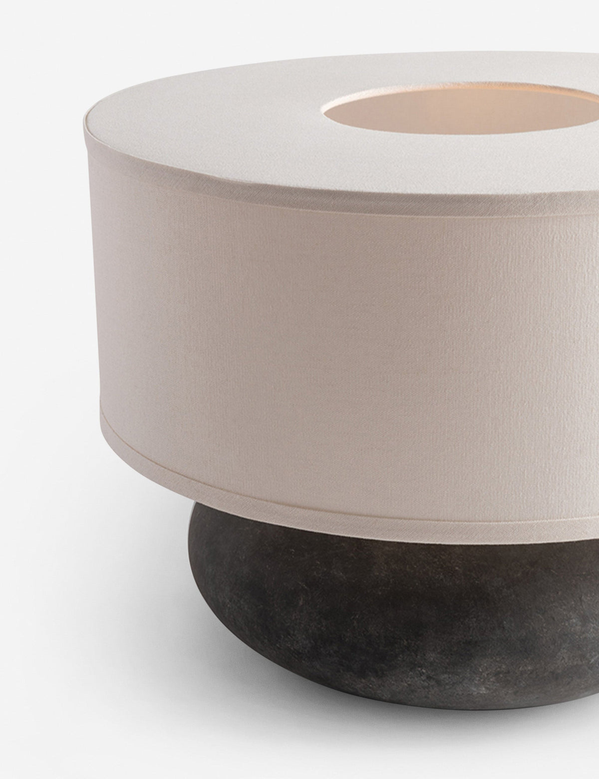 Payal Wide Table Lamp, Alabastrino product view 3