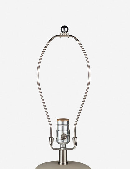 Penna Table Lamp cream finish product view 4