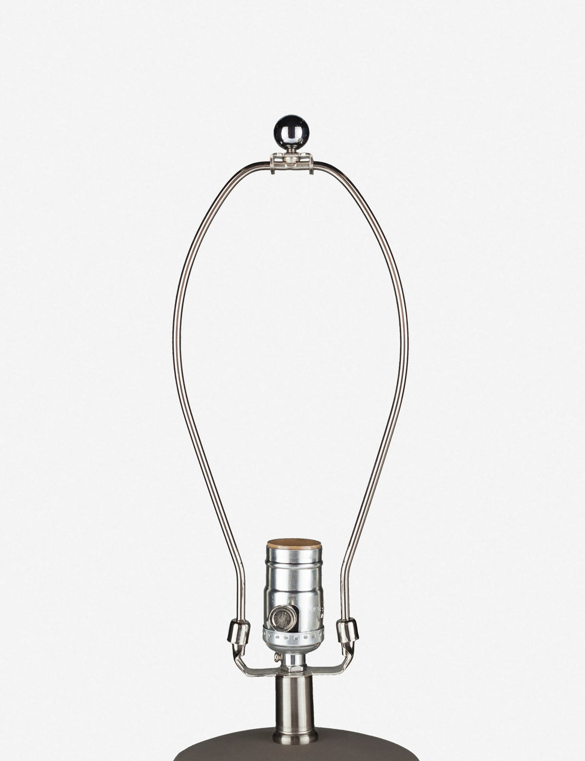 Penna Table Lamp taupe finish product view 7