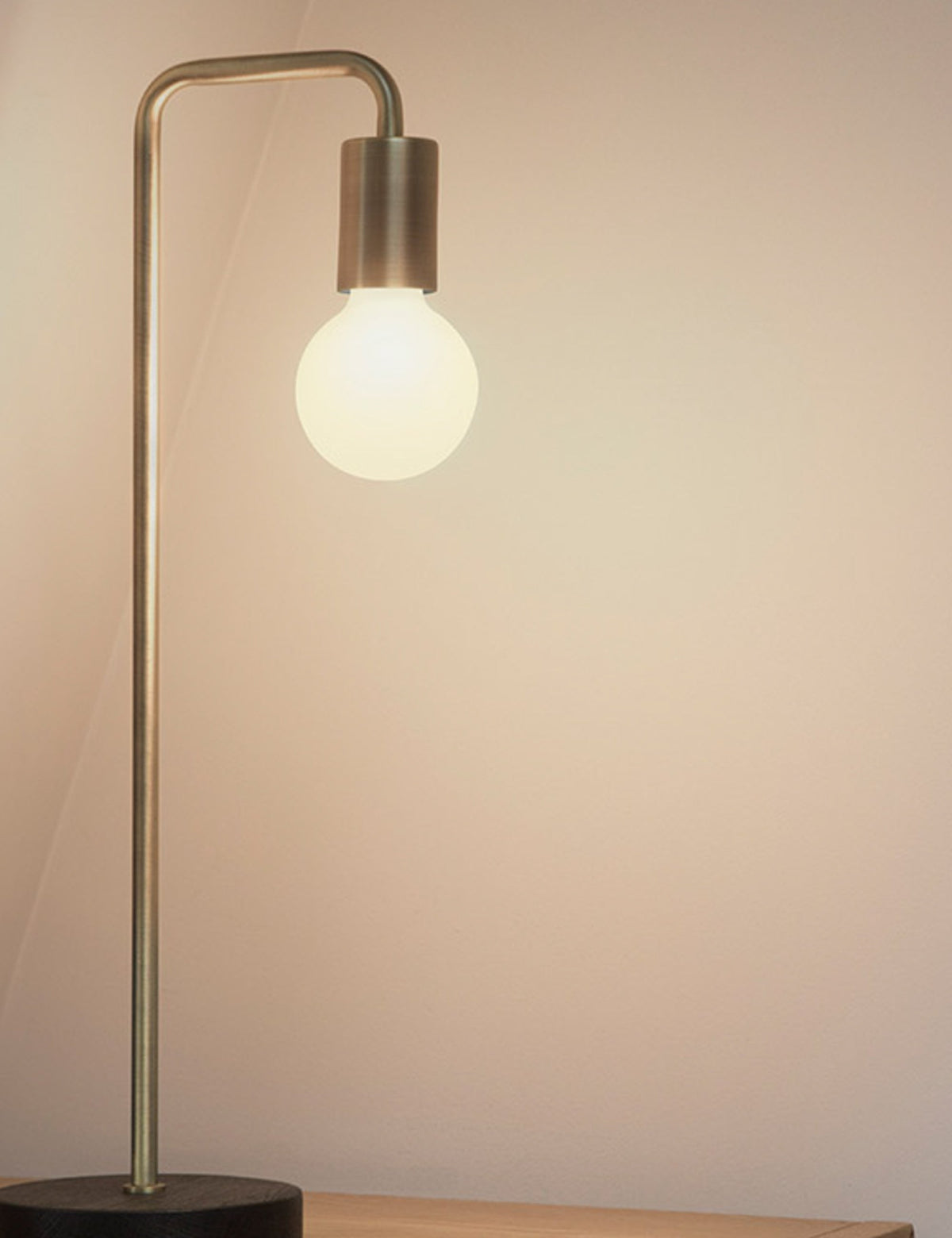 Porcelain II 6W LED Bulb (Set of 2) styled in a room