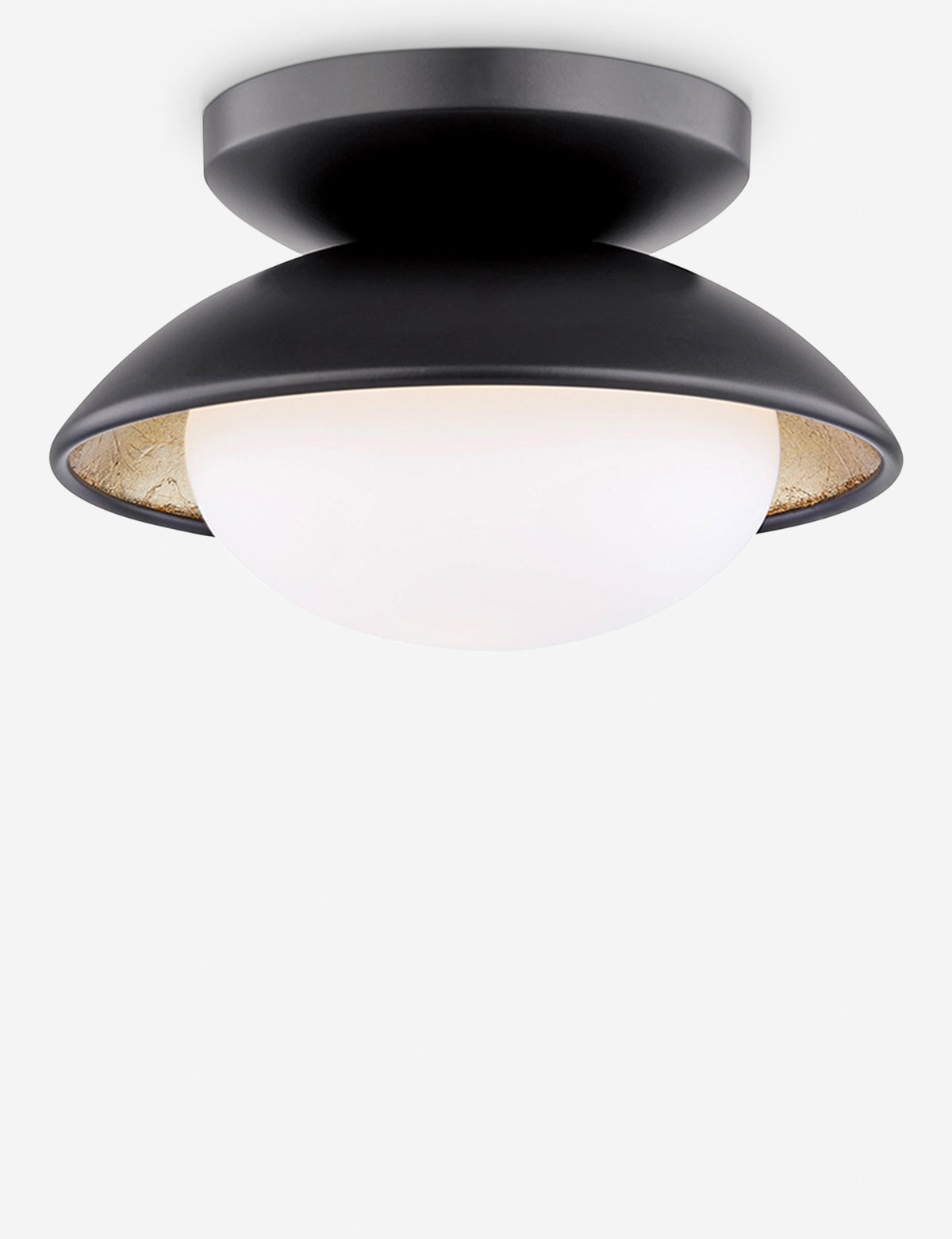 Quinn Semi-Flush Light black finish product view 4