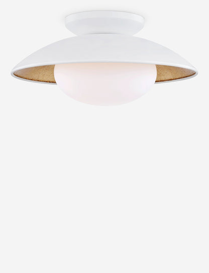 Quinn Semi-Flush Light white finish product view 7